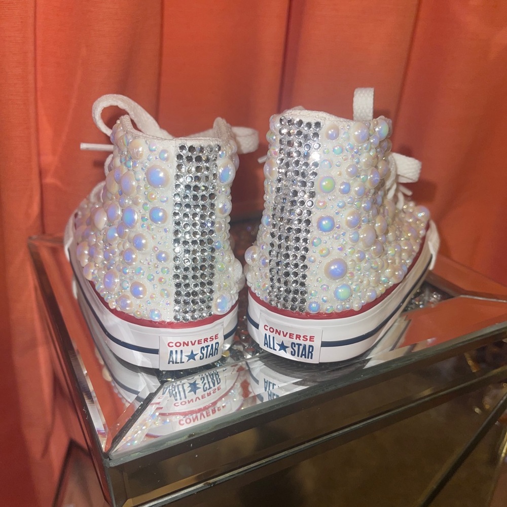 Rhinestone Converse - Picture 4 of 6
